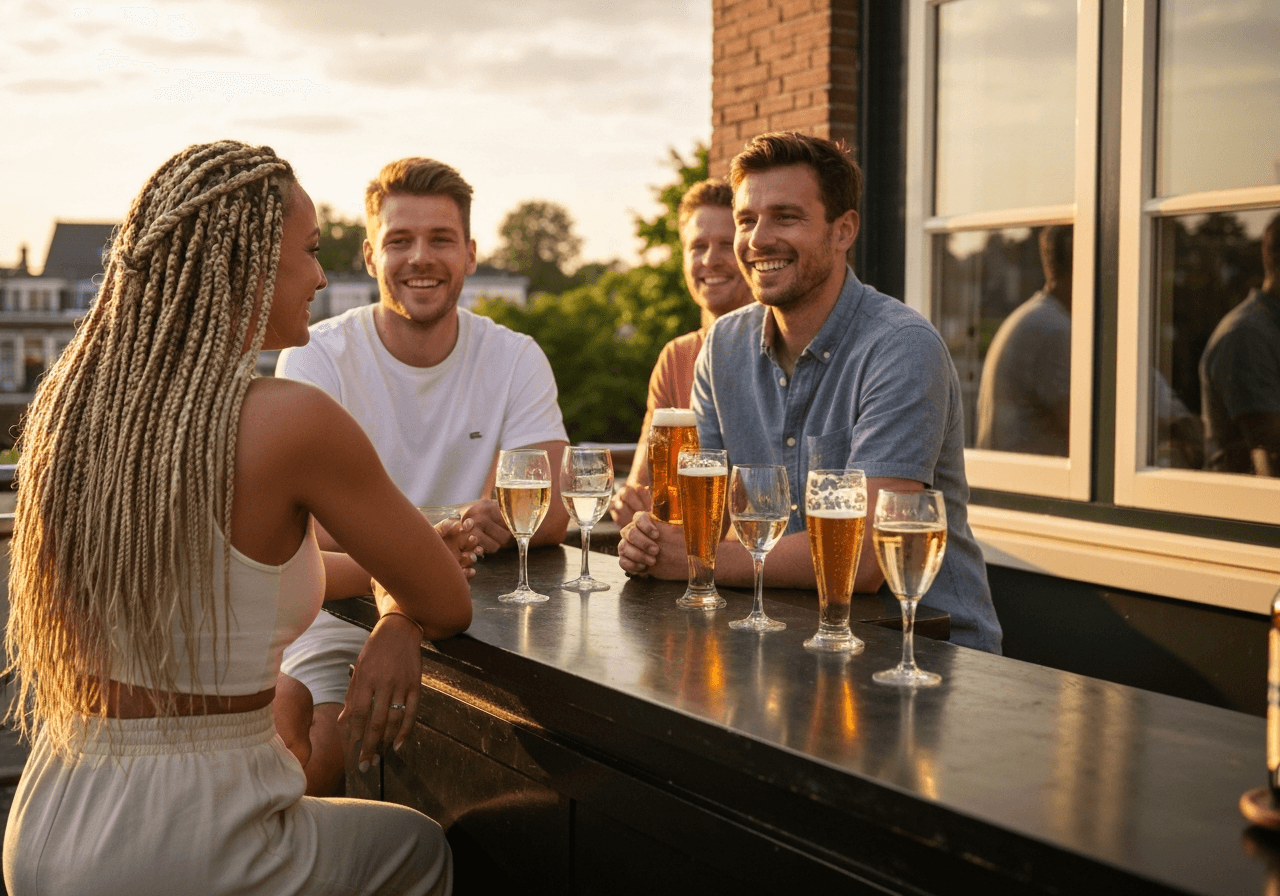 Gezellige borrel in Utrecht